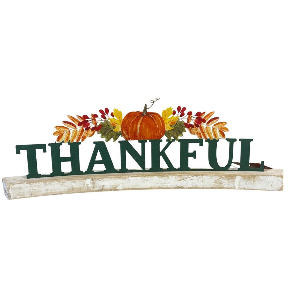 Ashland Thankful Tabletop Decor Pumpkin Patch Fall Autumn Decoration‎